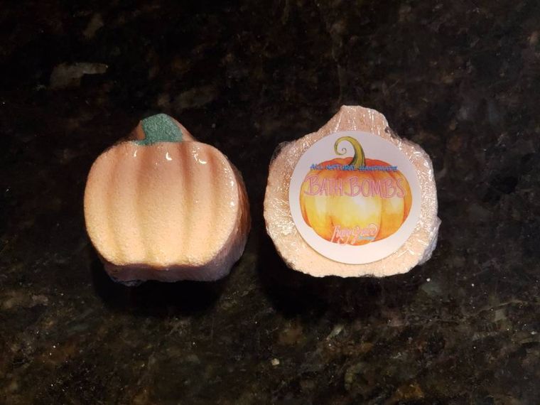 Mini Pumpkin Bath Bombs,Pumpkin Bath Bombs,Thanksgiving Bath Bombs